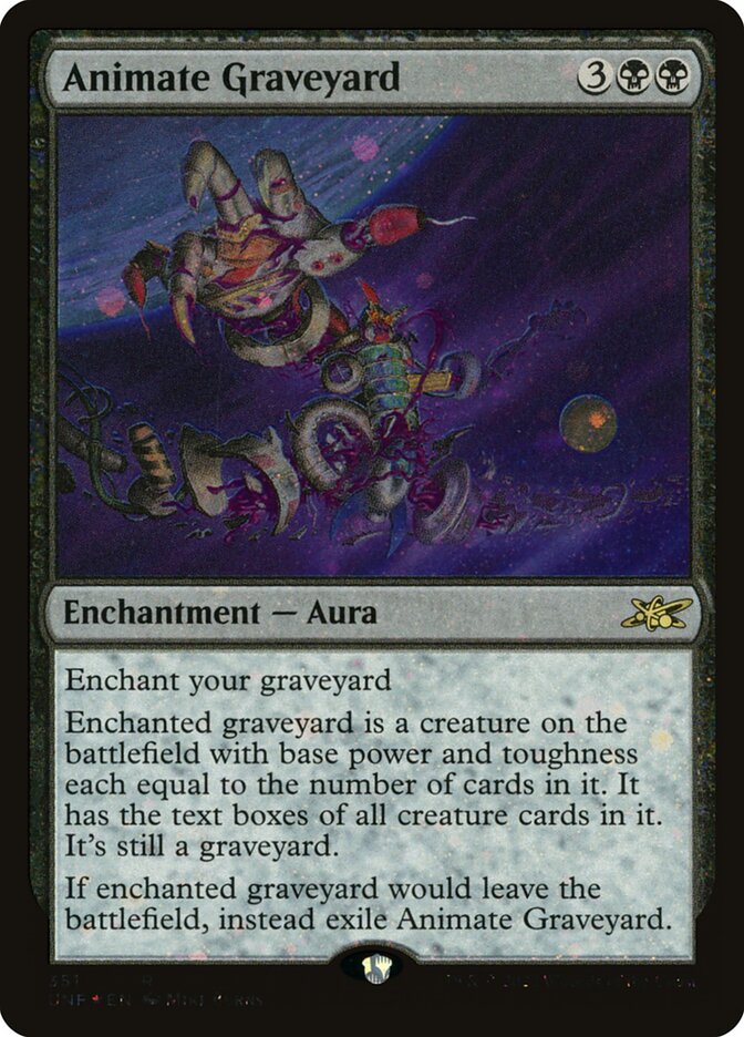Animate Graveyard (351) - Unfinity (UNF)