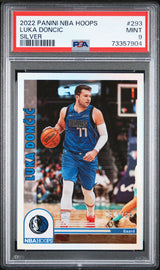 2022 Panini NBA Hoops Luka Doncic #293 Silver /199 (PSA 9)