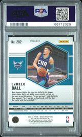 2020 Panini Mosaic Lamelo Ball #202 Reactive Red (PSA 9)