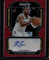 2022 Panini Prizm Draft Picks Keyonte George Auto Choice Red /88