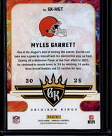 2025 Donruss Myles Garrett #GK-MGT Gridiron Kings