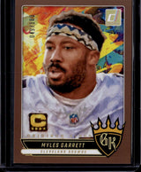 2025 Donruss Myles Garrett #GK-MGT Gridiron Kings