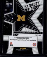 2025 Panini Prizm Draft Picks #SSS-CLD Colston Loveland Saturday Stars Auto