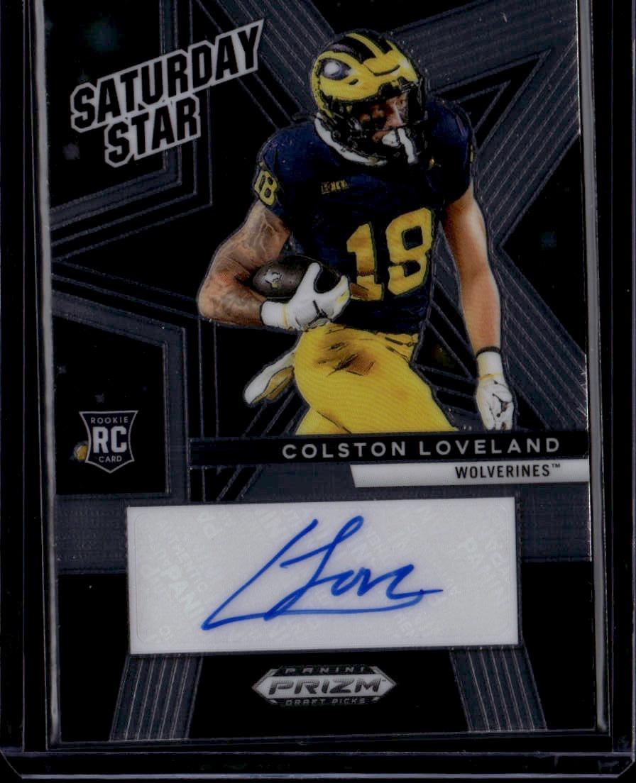 2025 Panini Prizm Draft Picks #SSS-CLD Colston Loveland Saturday Stars Auto