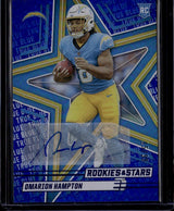 2025 Panini Rookies & Stars #166 Omarion Hampton True Blue /99