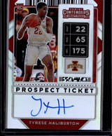 2020 Panini Contenders Draft Picks #61 Tyrese Haliburton Prospect Ticket Auto