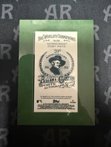 2025 Topps Allen & Ginter Coby Mayo Mini Autograph Green Framed /50