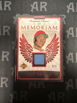 2021 President's Choice - In Memoriam Red Lou Brock 1/1