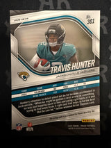 2025 Panini Prizm #301 Travis Hunter Prizm Rookie Autographs No Huddle
