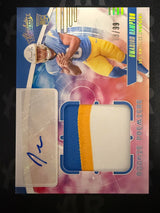 2025 Panini Absolute Omarion Hampton Rookie Premiere Materials Auto /99