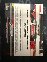 2023 Topps Composite #CPAV-CS CJ Stroud Patch Auto /99