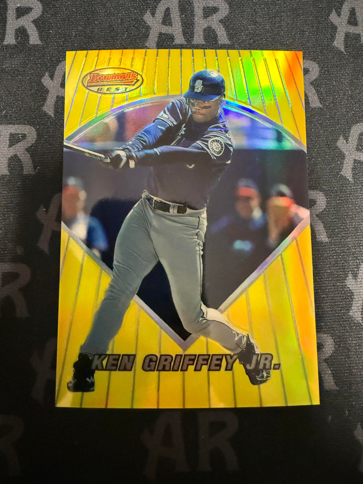 1996 Bowman #BBP 30 Ken Griffey Jr. Bowman's Best Previews Refractors