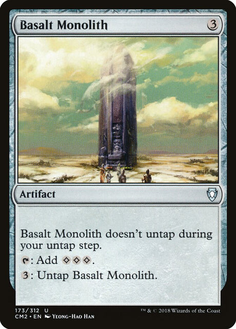 Basalt Monolith (173) - Commander Anthology Volume II (CM2)