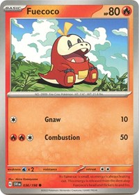 Fuecoco (36) - SV01: Scarlet & Violet Base Set (SVI)