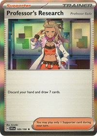 Professor's Research (189) - SV01: Scarlet & Violet Base Set (SVI)