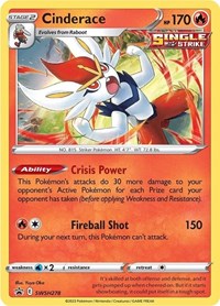 Cinderace - (SWSH278) - SWSH: Sword & Shield Promo Cards (SWSD)