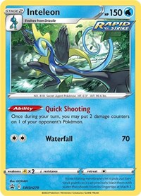 Inteleon - (SWSH279) - SWSH: Sword & Shield Promo Cards (SWSD)