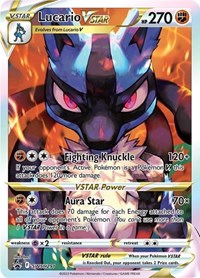 Lucario VSTAR - (SWSH291) - SWSH: Sword & Shield Promo Cards (SWSD)