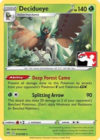 Decidueye (13) - Prize Pack Series Cards