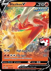Blaziken V (20) - Prize Pack Series Cards