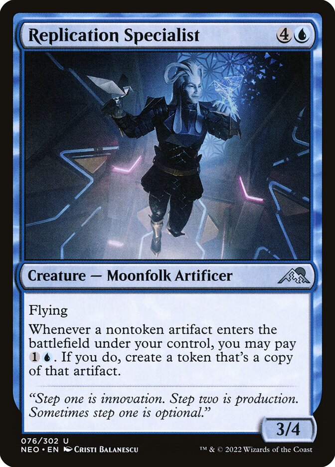 Replication Specialist (76) - Kamigawa: Neon Dynasty (NEO)