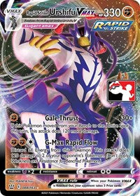 Rapid Strike Urshifu VMAX (88) - Prize Pack Series Cards