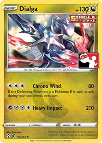 Dialga (112) - Prize Pack Series Cards