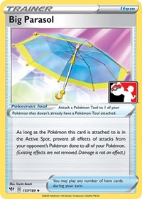 Big Parasol (157) - Prize Pack Series Cards