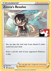 Zinnia's Resolve (164) - Prize Pack Series Cards