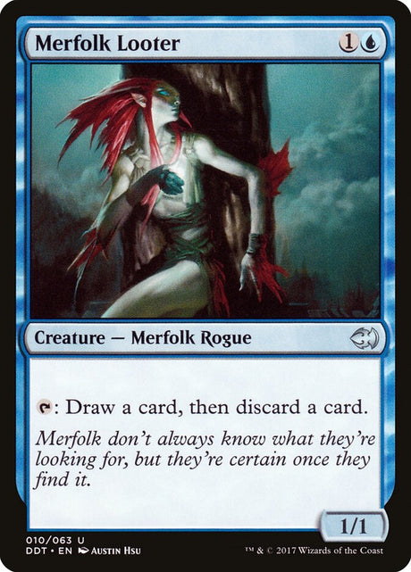 Merfolk Looter (10) - Duel Decks: Merfolk vs. Goblins (DDT)