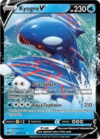 Kyogre V (37) - SWSH: Crown Zenith (CRZ)
