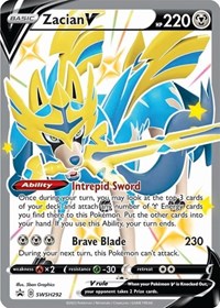 Zacian V Shiny SWSH292 (SWSH292) - SWSH: Sword & Shield Promo Cards (SWSD)