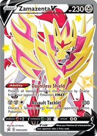 Zamazenta V Shiny SWSH293 (SWSH293) - SWSH: Sword & Shield Promo Cards (SWSD)