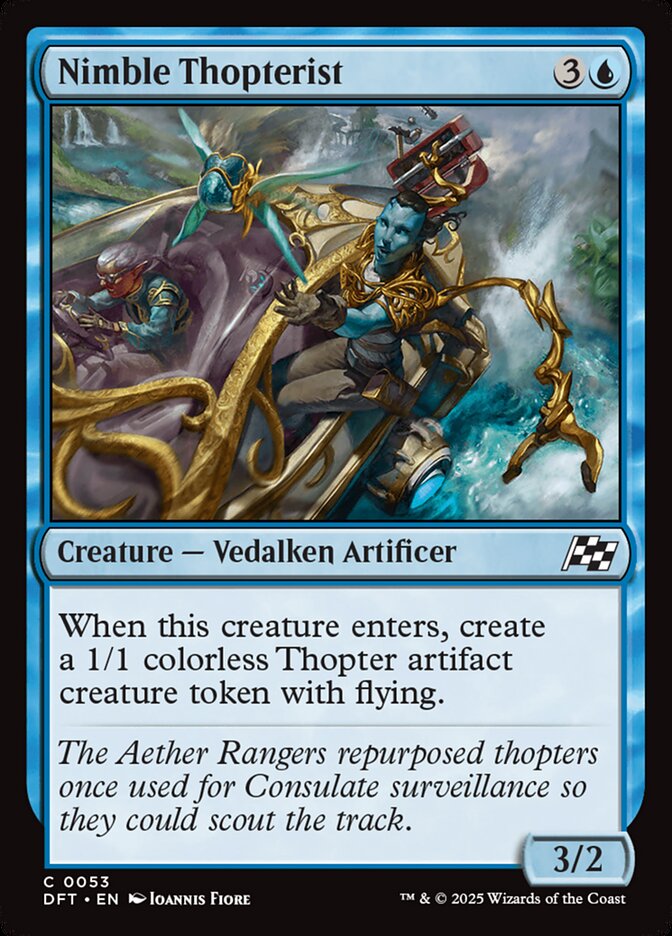 Nimble Thopterist - [Foil] Aetherdrift (DFT)