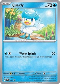 Quaxly - (3) - SV: Scarlet & Violet Promo Cards (SVP)
