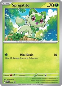 Sprigatito - (1) - SV: Scarlet & Violet Promo Cards (SVP)