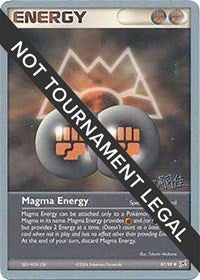 Magma Energy - 2004 (Tsuguyoshi Yamato) (87) - World Championship Decks (WCD)