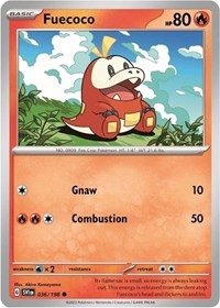 Fuecoco - 036/198 (Mirage Holo) (36) - Miscellaneous Cards & Products (MCAP)