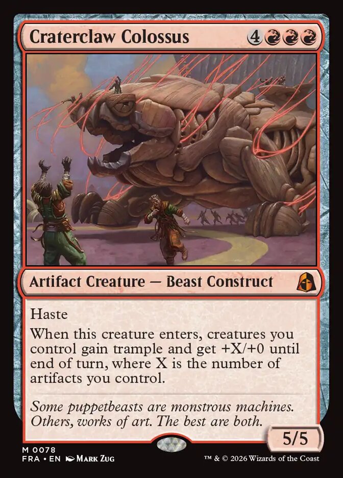 Craterclaw Colossus (78) - Reality Fracture (FRA)