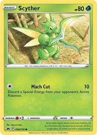 Scyther (6) - SWSH: Crown Zenith (CRZ)