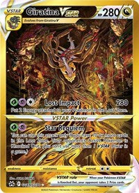 Giratina VSTAR (Secret) (GG69) - SWSH: Crown Zenith: Galarian Gallery (CRZ:GG)