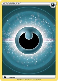 Darkness Energy (Texture Full Art) (158) - SWSH: Crown Zenith (CRZ)