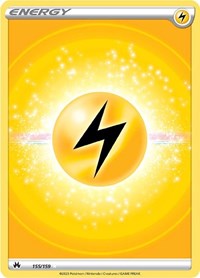 Lightning Energy (Texture Full Art) (155) - SWSH: Crown Zenith (CRZ)