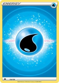 Water Energy (Texture Full Art) (154) - SWSH: Crown Zenith (CRZ)