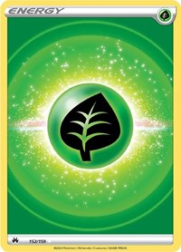 Grass Energy (Texture Full Art) (152) - SWSH: Crown Zenith (CRZ)