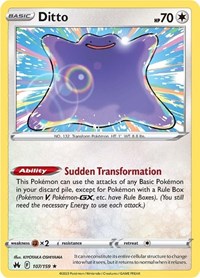 Ditto (107) - SWSH: Crown Zenith (CRZ)