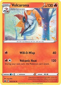 Volcarona (25) - SWSH: Crown Zenith (CRZ)