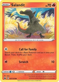 Salandit (27) - SWSH: Crown Zenith (CRZ)