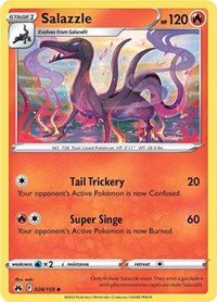 Salazzle (28) - SWSH: Crown Zenith (CRZ)