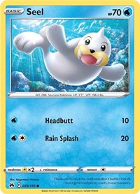 Seel (29) - SWSH: Crown Zenith (CRZ)